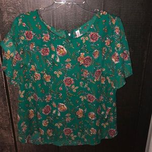 Floral Dress Shirt